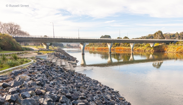 Manawatu River in Palmerston North